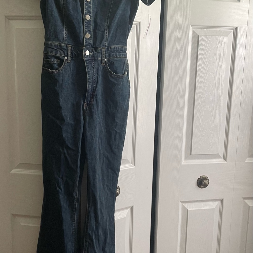 Jessica Simpson Denim Jumpsuit - Picture 2 of 2